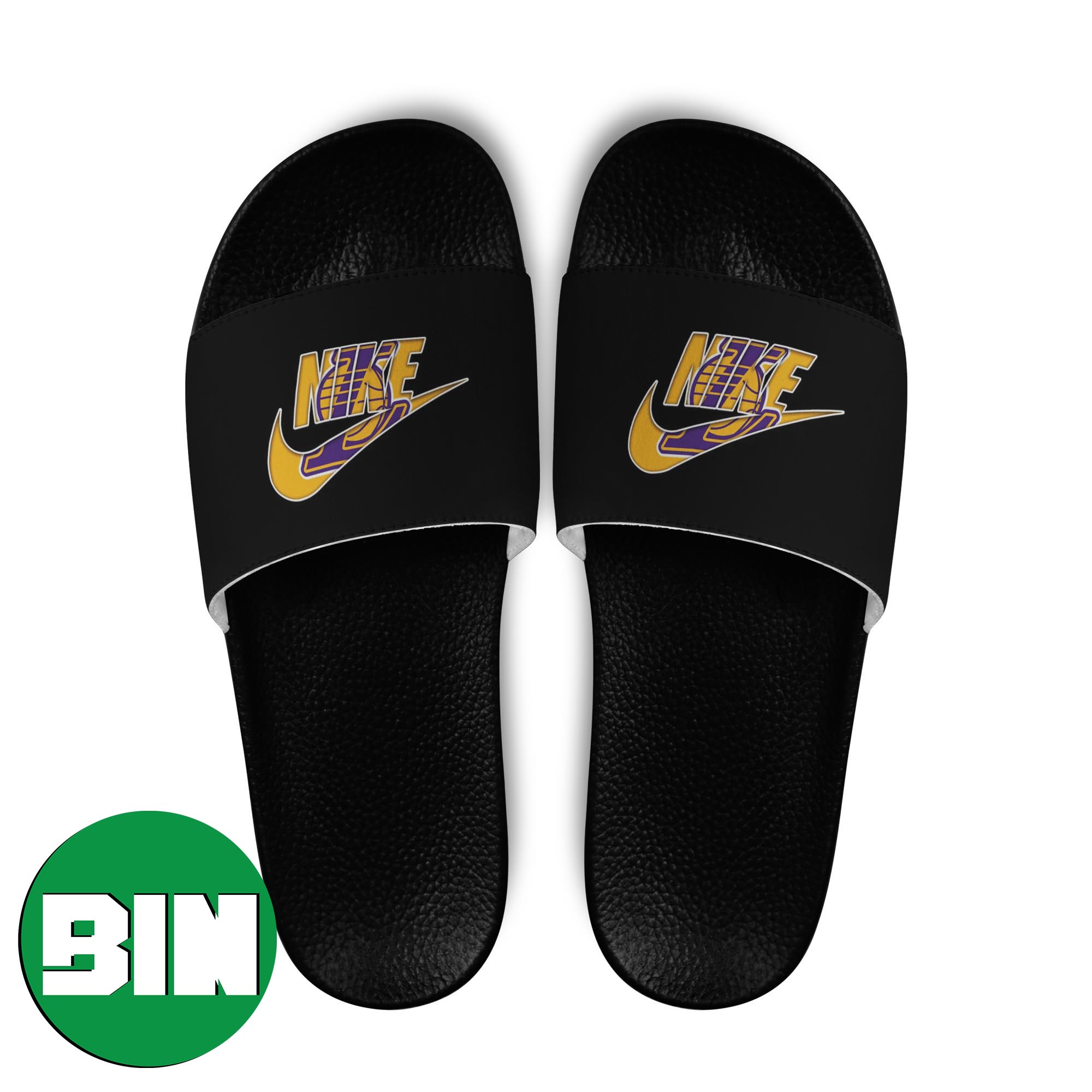 Nike x Los NBA Logo Slide Sandals - Binteez