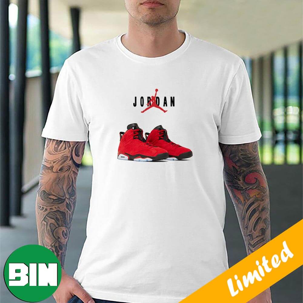 Air Jordan 6 Toro Bravo Drops June 24 Sneaker Fan Gifts T-Shirt - Binteez