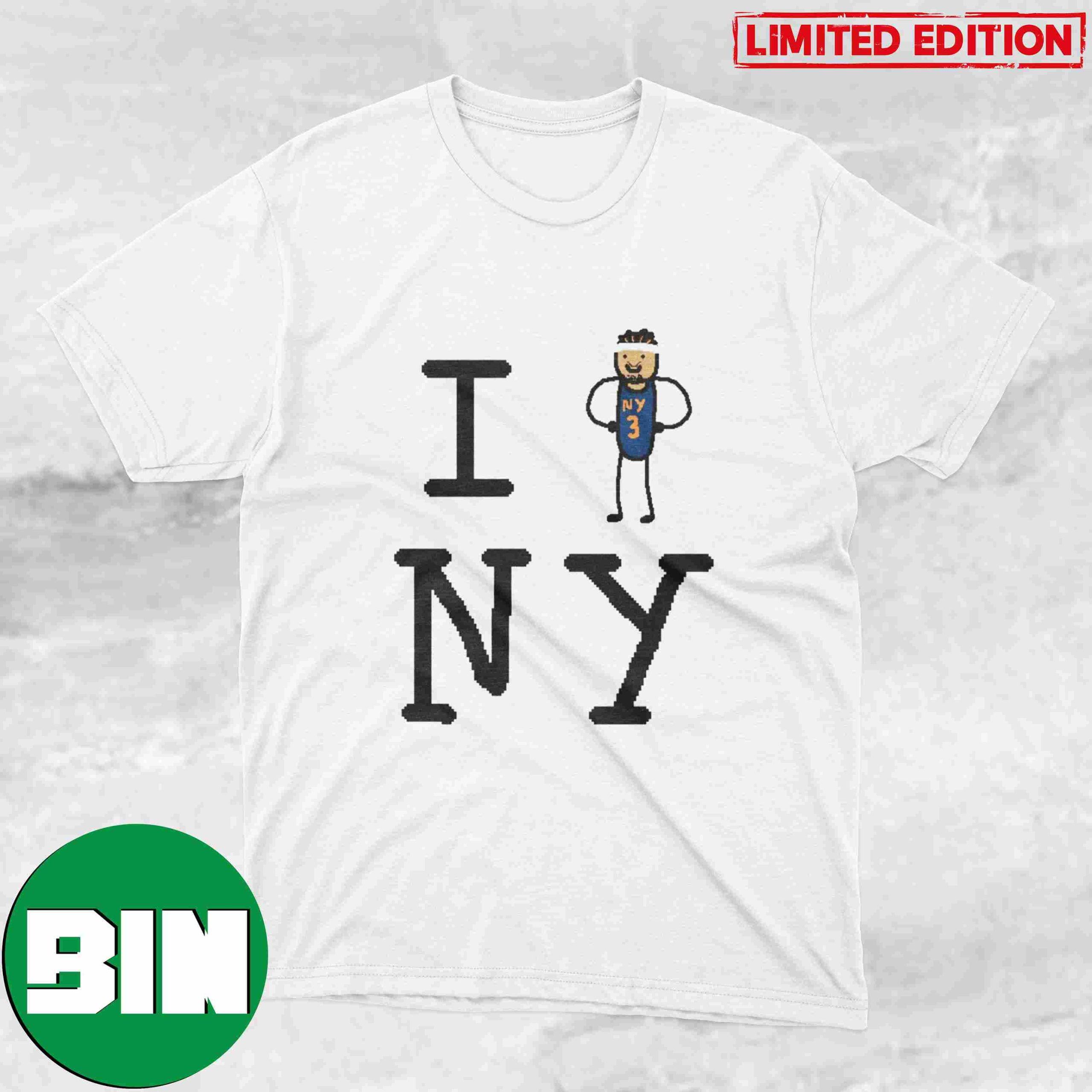Wrok zingen omverwerping I Hart NY Funny Josh Hart NBA Team New York Knicks Funny T-Shirt - Binteez
