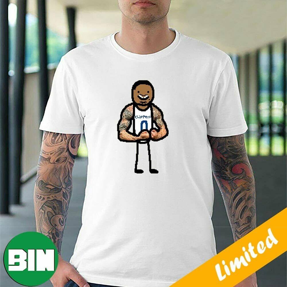 LA Clippers Clippers Nation Russell Westbrook Funny NBA Meme Paint Funny  Fan Gifts T-Shirt - Binteez