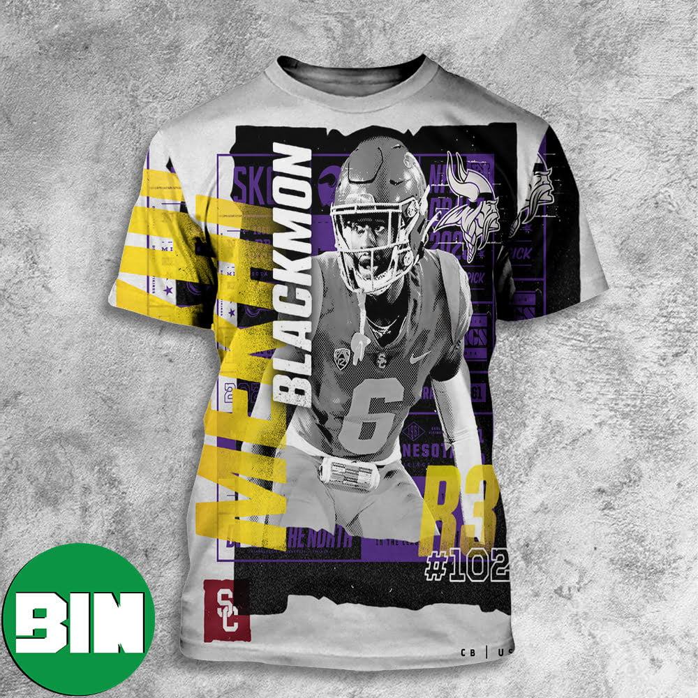 Menkhi Blackmon Fight On The Minnesota Vikings Have Drafted CB NFL Draft  2023 All Over Print Shirt - Binteez