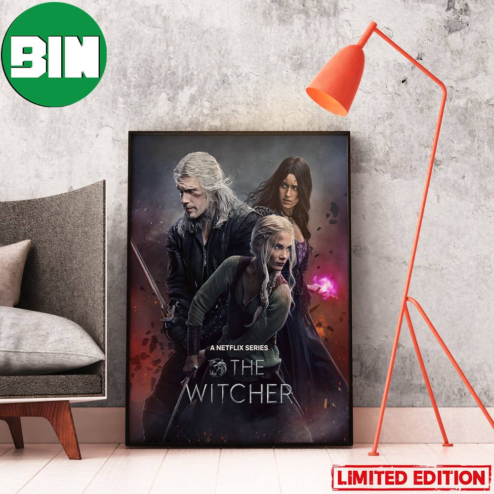 The Witcher - Framed Netflix TV Show Poster (Regular Style) (Size