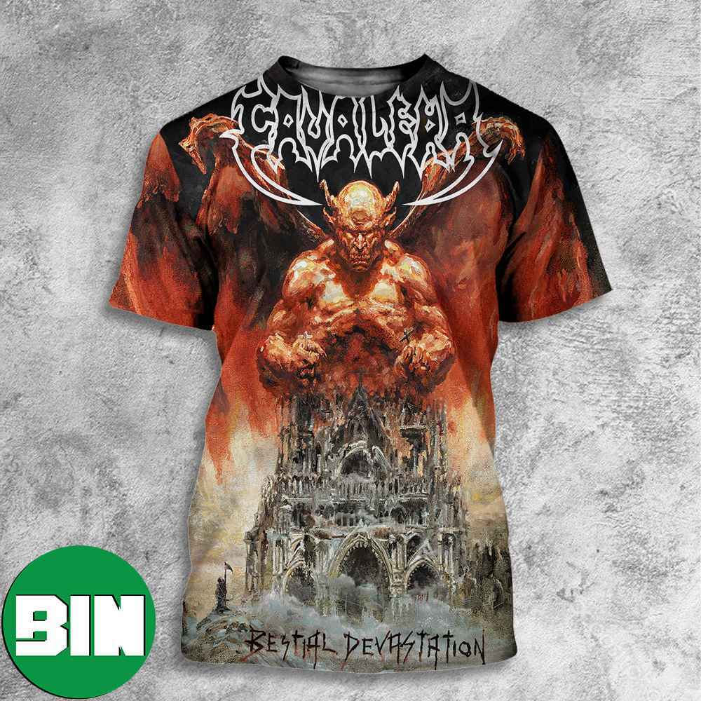 Camiseta Cavalera Bestial Devastation - PAINKILLER ROCKSTORE