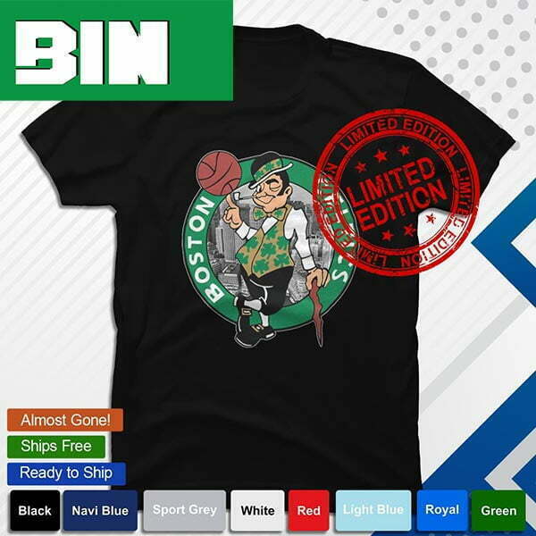 New Era NBA Boston Celtics Logo Black T-shirt
