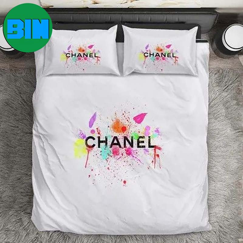 Coco Chanel Logo Bathroom Set With Shower - Binteez