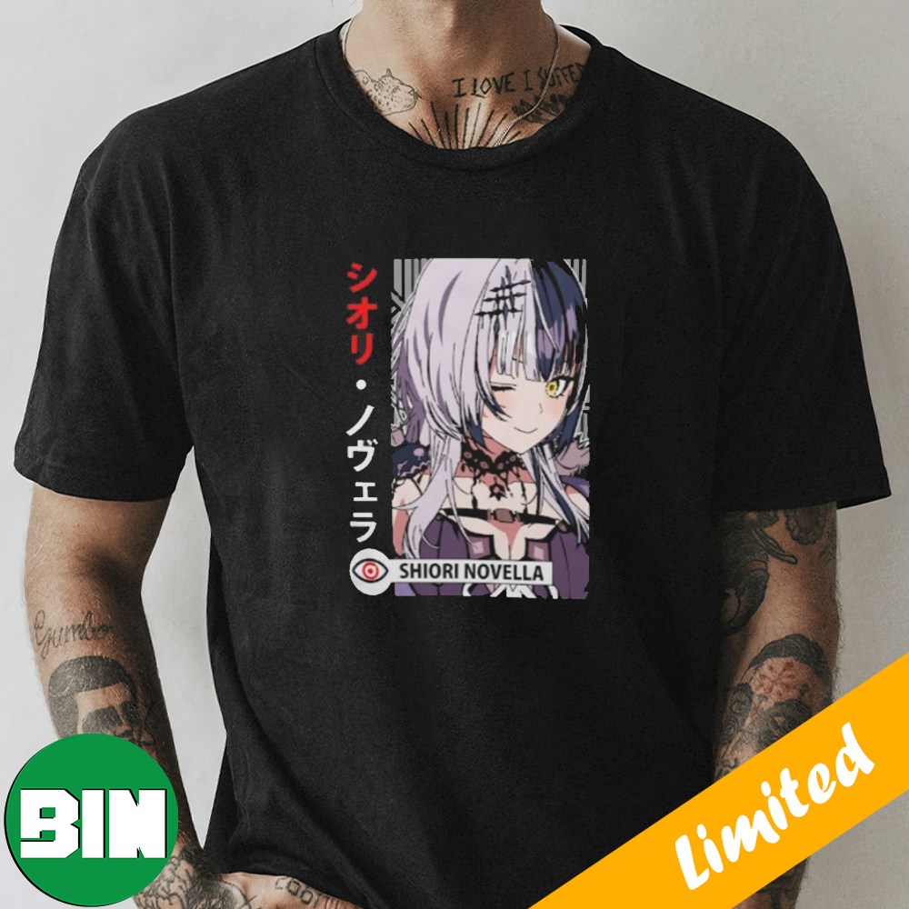 Shiori Novella Advent Wink Waifu Anime Fan Gifts T Shirt Binteez