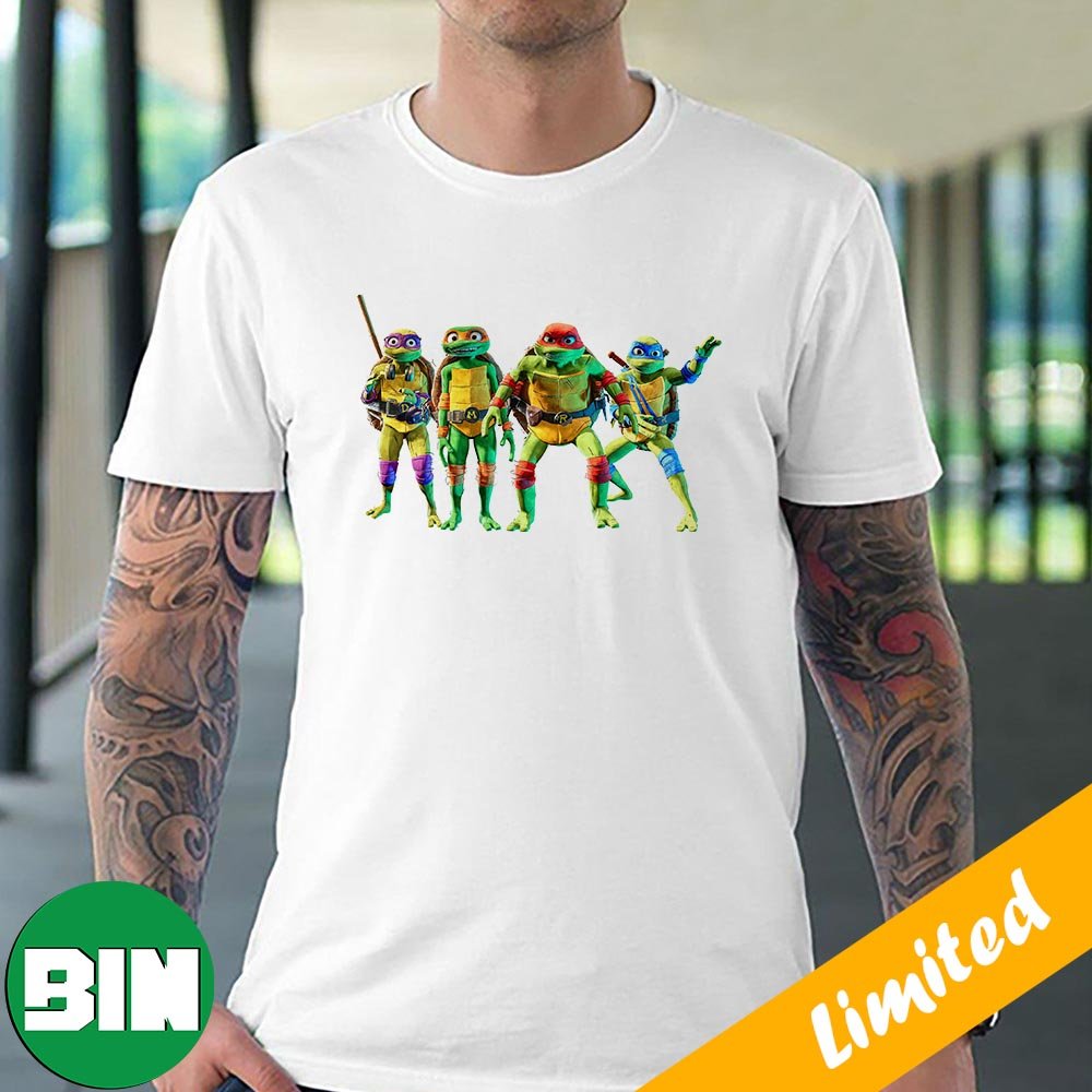 Teenage Mutant Ninja Turtles Mutant Mayhem New Logo T-Shirt - Binteez