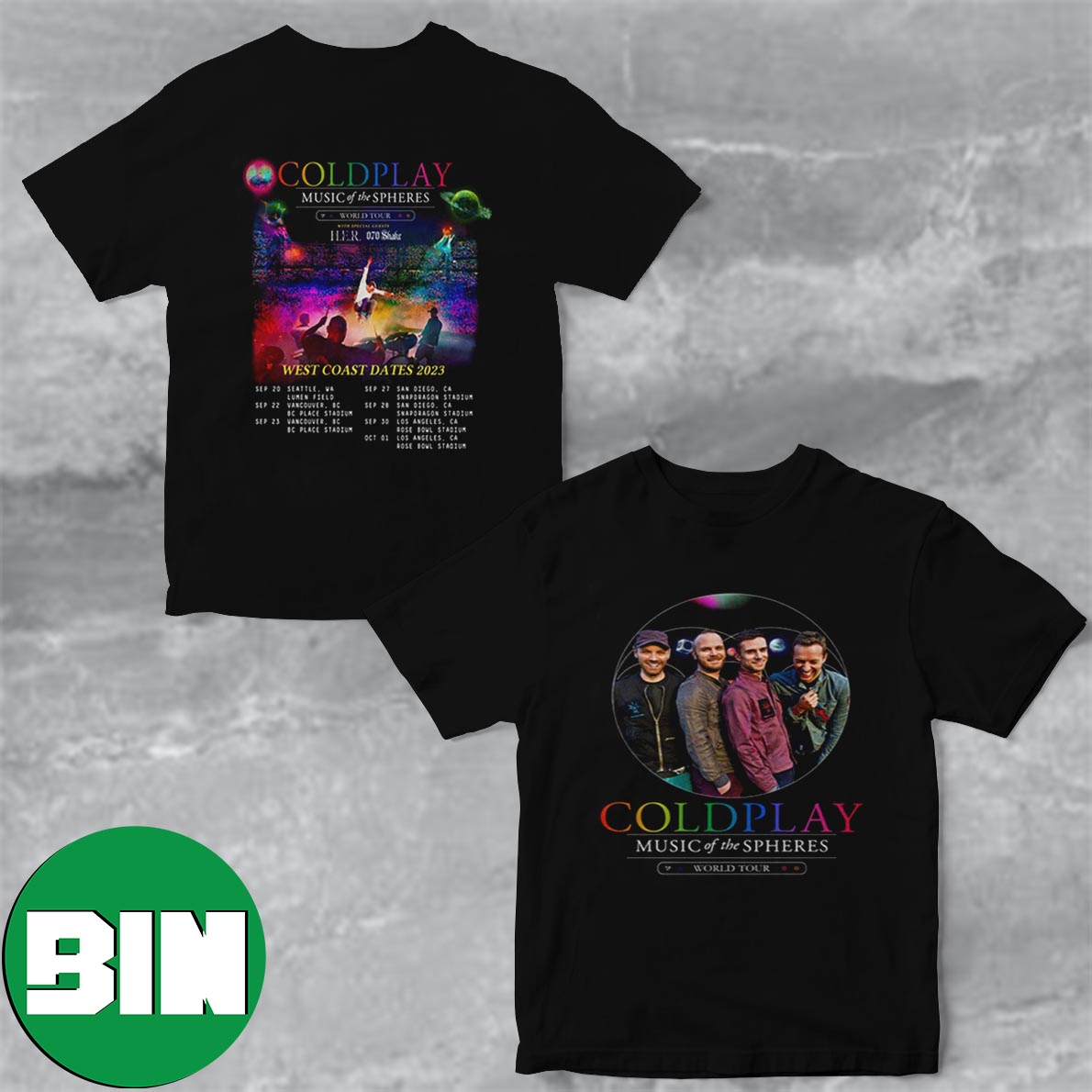 Coldplay World Tour Shirt, Coldplay Music Tour Shirt