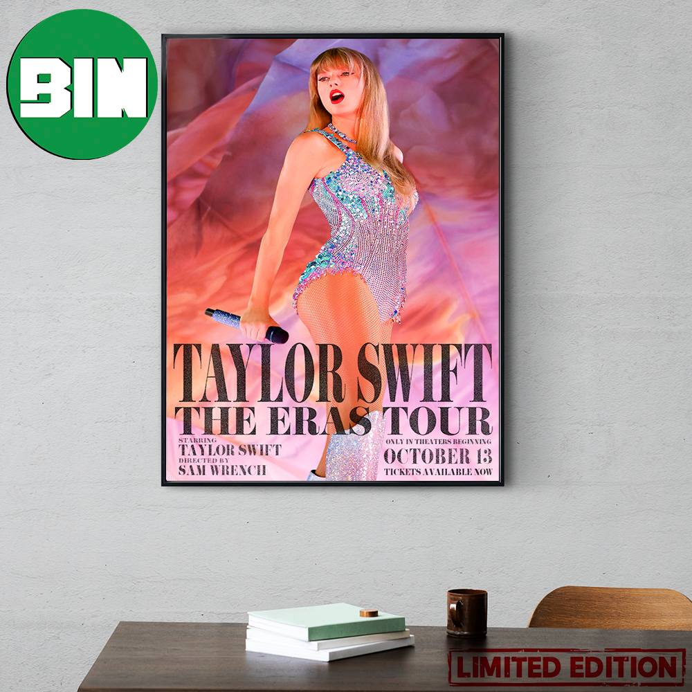 Taylor Swift Poster Tour Merch Poster Concert Poster Canvas Wall Art Poster