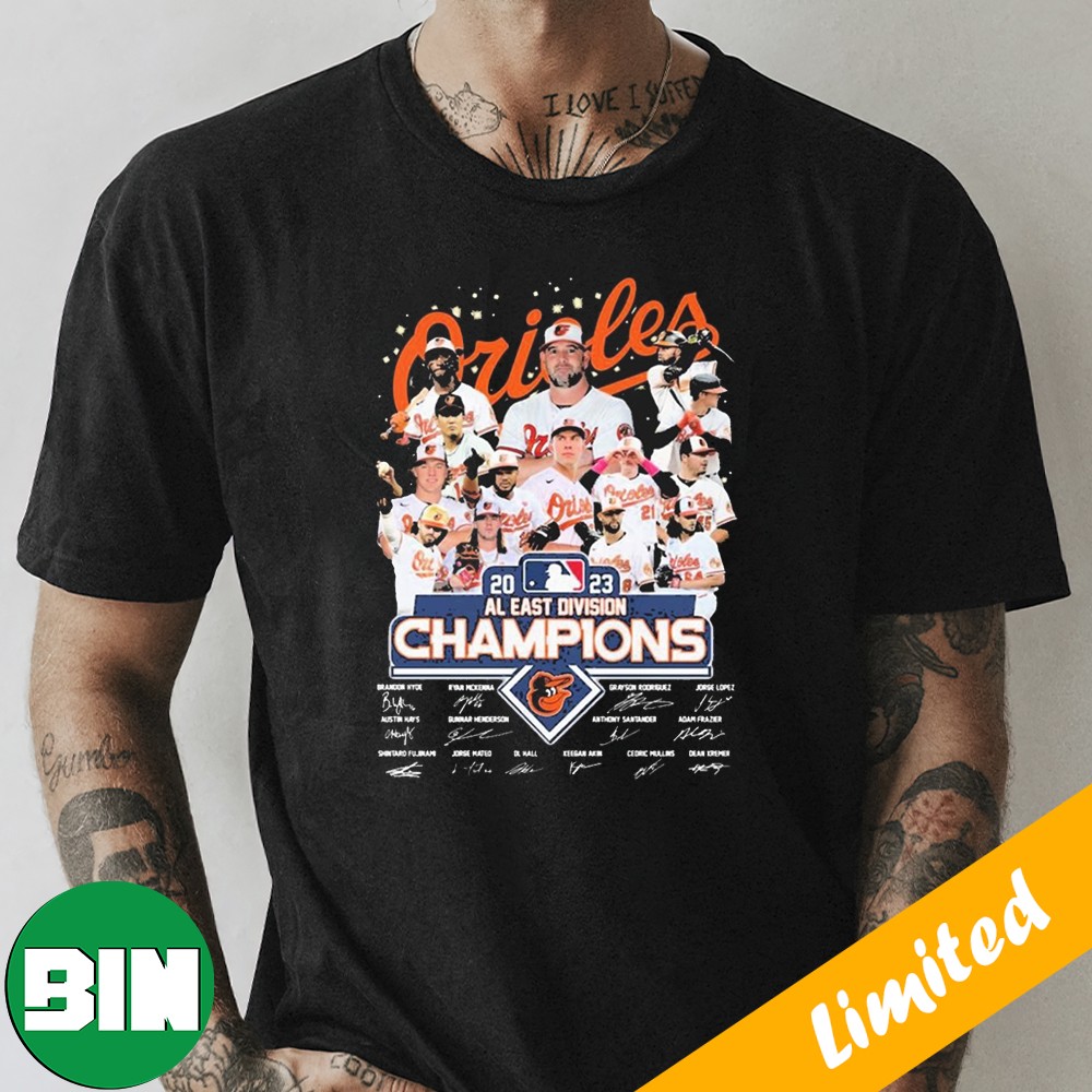 Baltimore Orioles 2023 AL East Champions Shirt