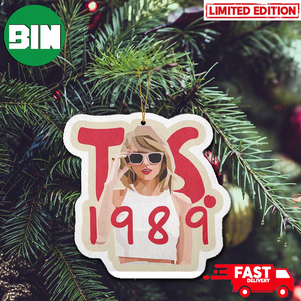 Taylor Swift Evolution Of Taylor Swift 2023 Christmas Ornament