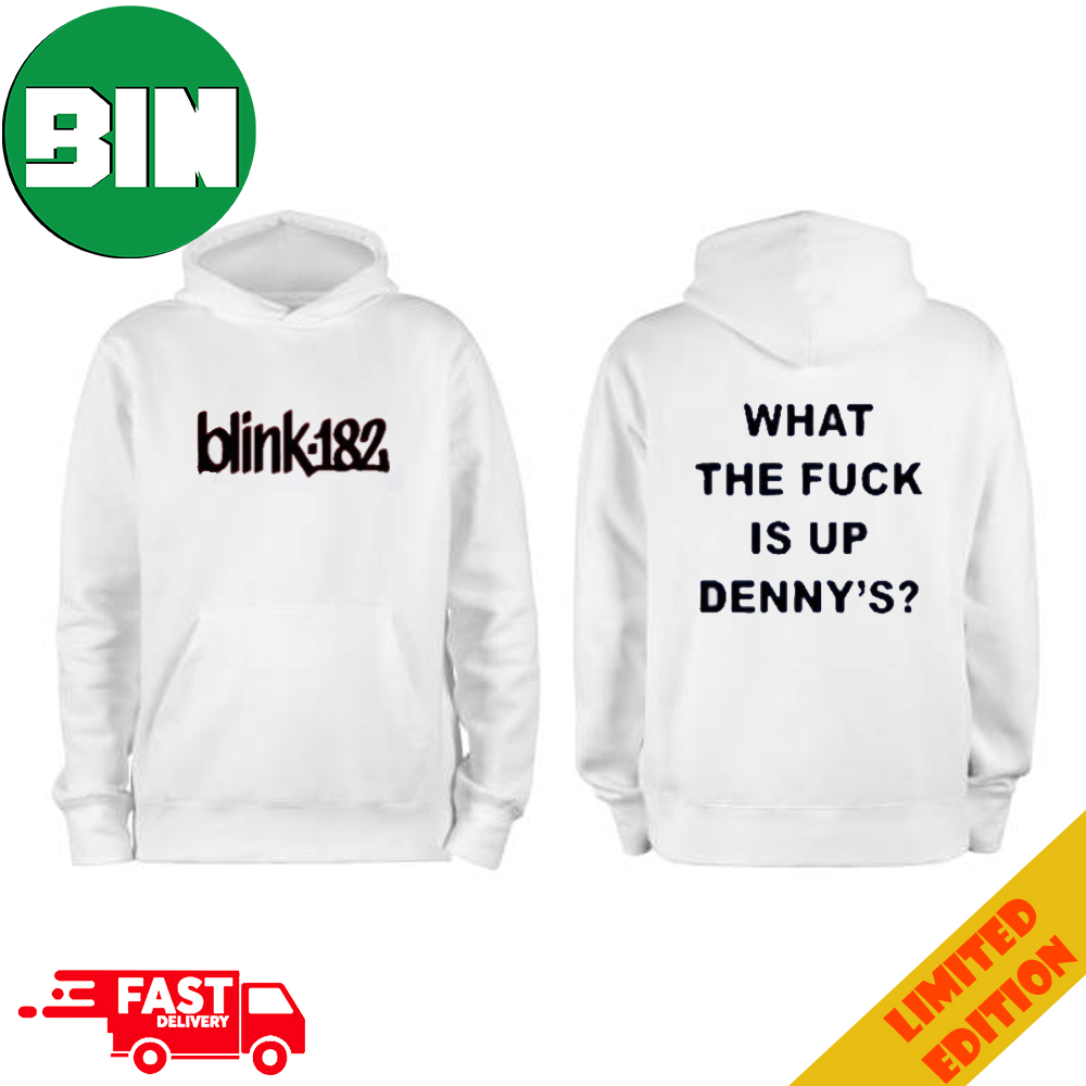 Blink-182 Denny Shirt What The Fuck Is Up Denny's T-Shirt