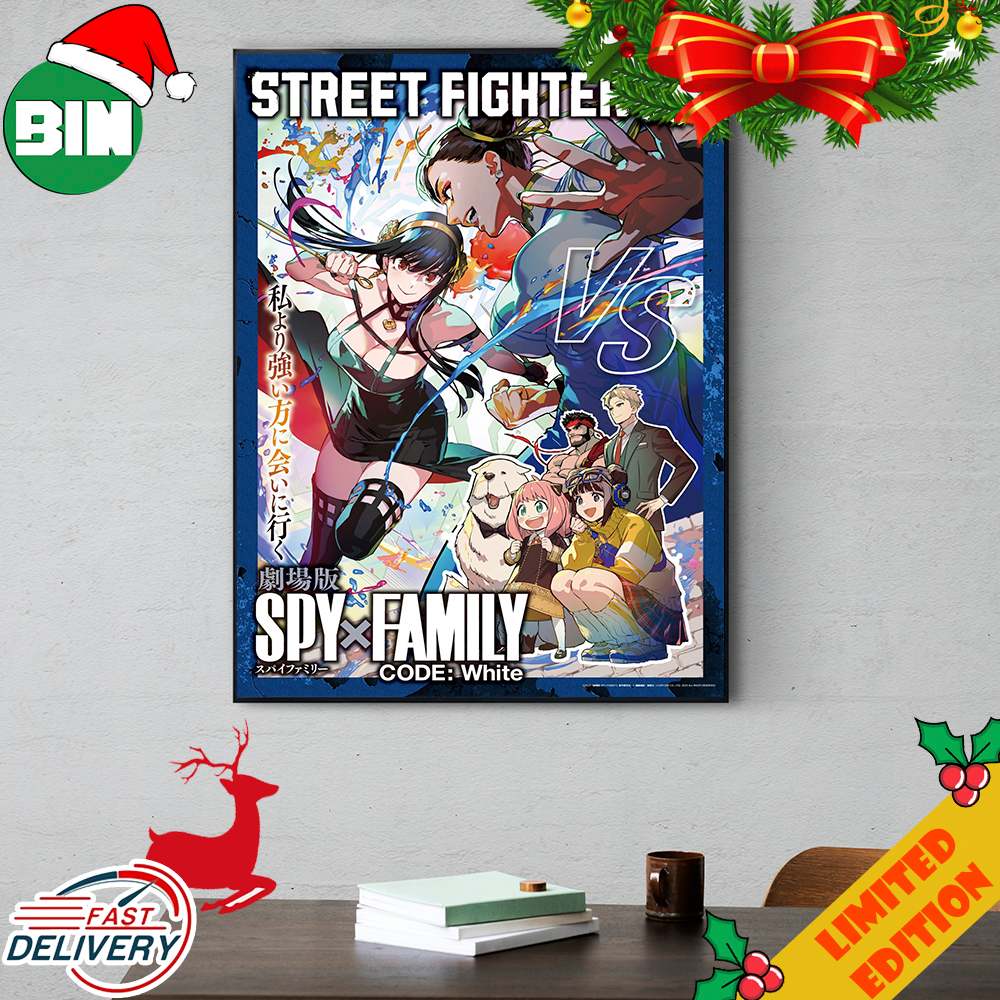 A Special Collaboration Anime with Street Fighter 6 and SPY x FAMILY CODE:  White Has Been Released!