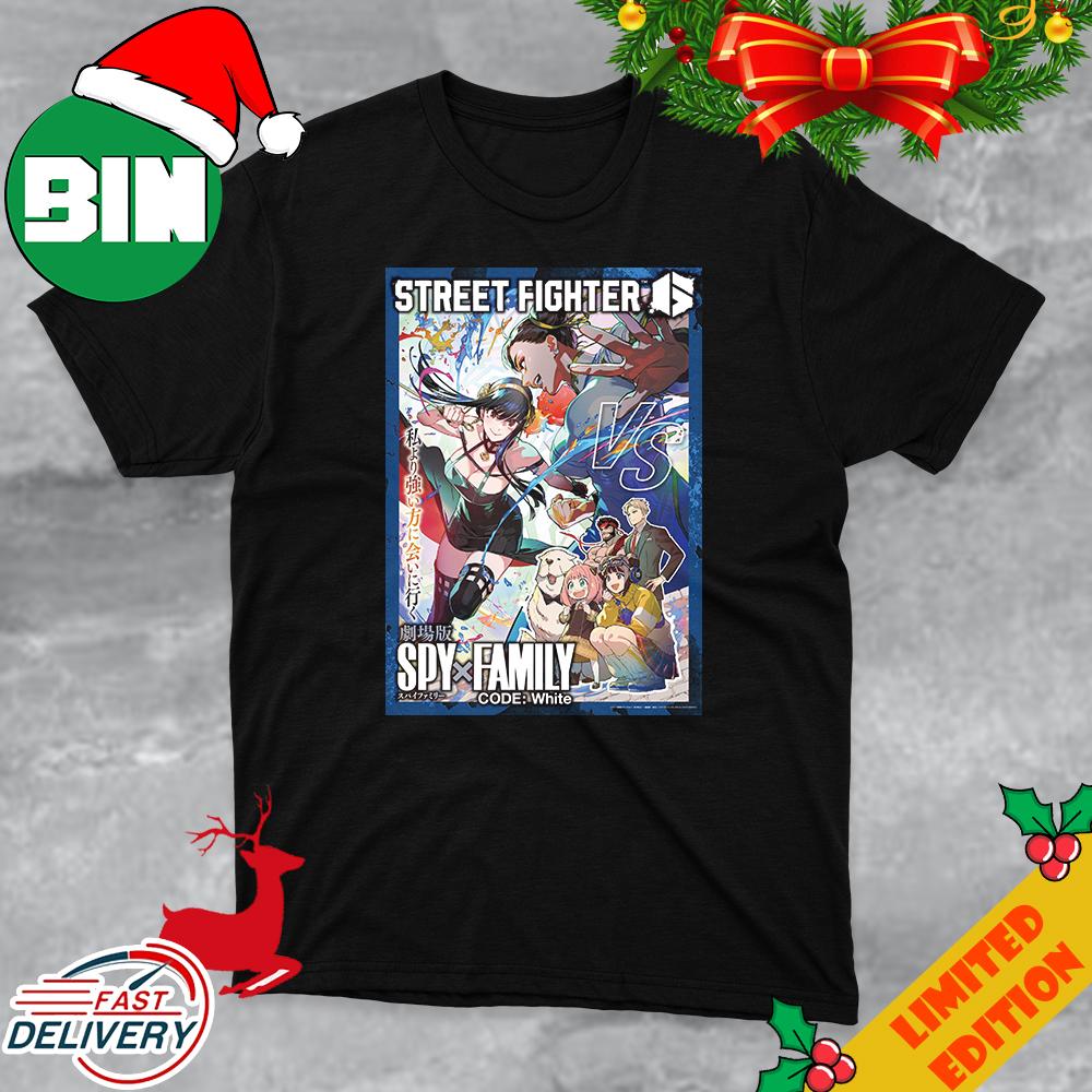 New Street Fighter 6 Spy x Family Code White Poster, Anime Spy x