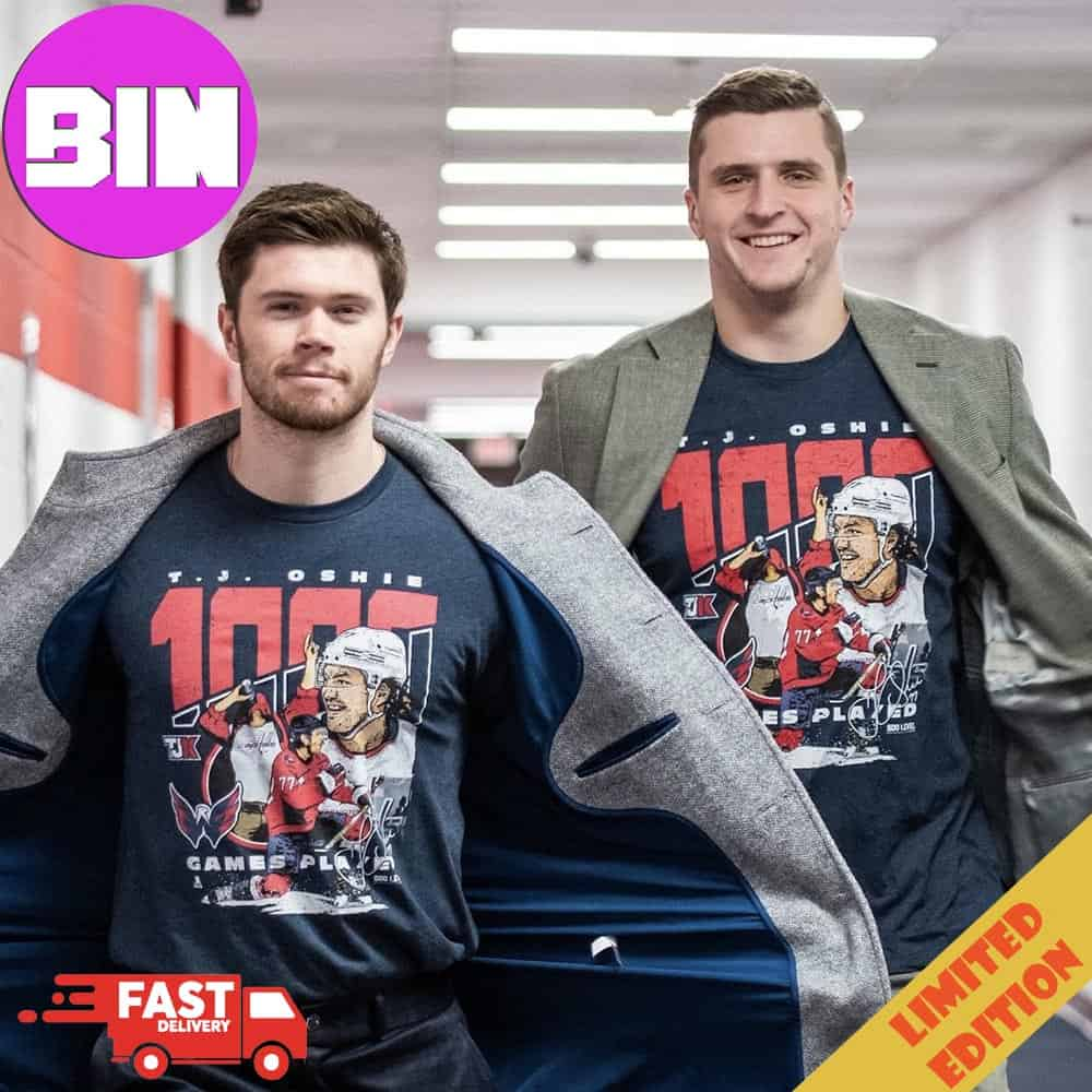 Official Honor T J Oshie 1k Games Washington Capitals TJ1k Shirt - Binteez