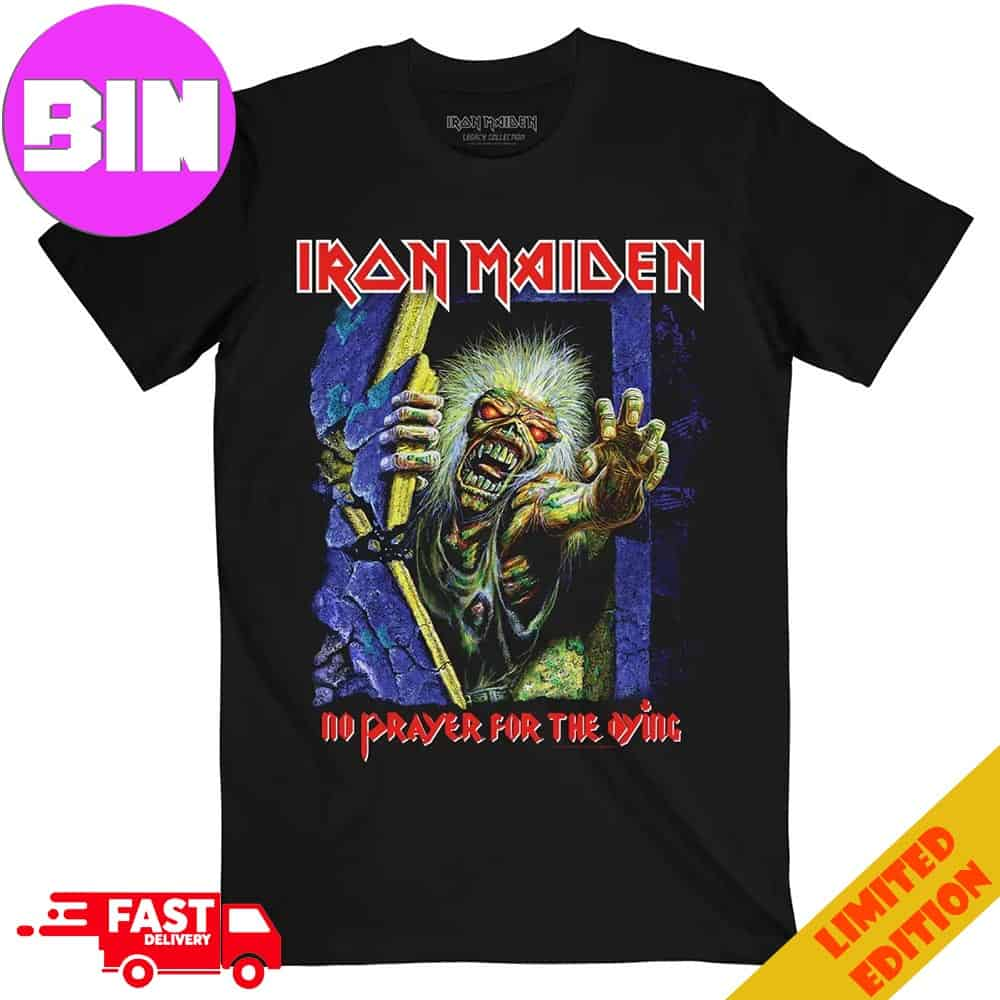 Legacy Collection Of Iron Maiden No Prayer For The Dying Tee