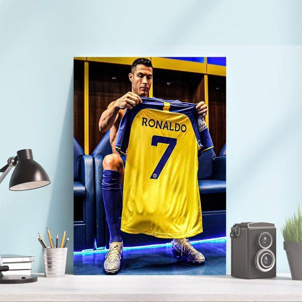 A New Chapter Begins With Cristiano Ronaldo Poster – Canvas