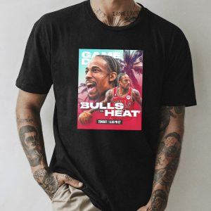 Chicago Bulls Game Day In South Beach Bulls vs Heat Style T-Shirt