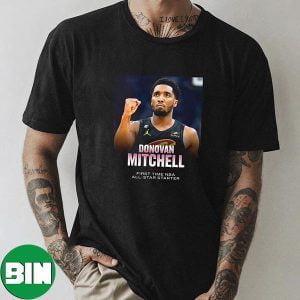 Donovan Mitchell First Time NBA All-Star Starter Unique T-Shirt