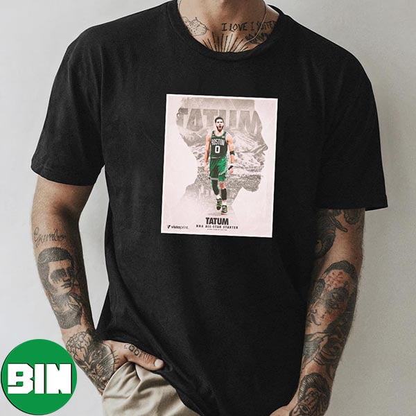 Jayson Tatum 4 Straight NBA All Star Appearances Boston Celtics Premium T-Shirt