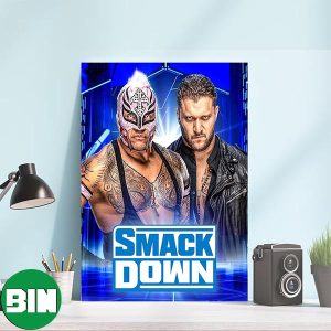 Karrion Kross x Rey Mysterio WWE Smack Down Canvas-Poster