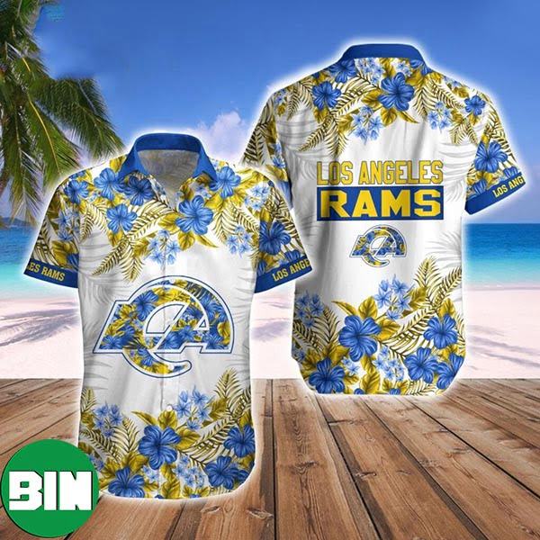 NFL Los Angeles Rams Summer Vacation Hawaiian Shirt