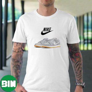 Official Images Nike SB Dunk Low Grey Gum Unique T-Shirt