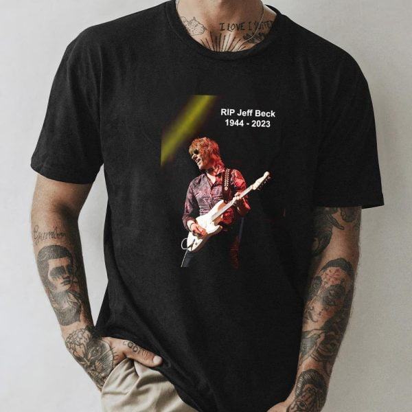 RIP Jeff Beck 1944 – 2023 Rest In Peace Premium T-Shirt