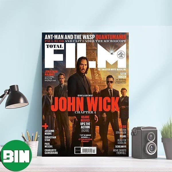 The Total Flim Covers For John Wick Chapter 4 Have Been Revealed Home Decorations Poster-Canvas