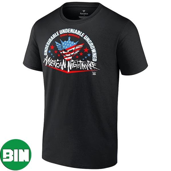 Undesirable Cody Rhodes WWE Champion American Nightmare Unique T-Shirt