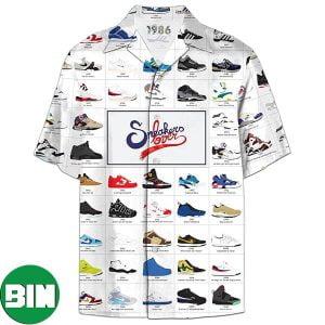 A Visual Hot Trend Compendium Of Sneakers Air Jordan x Nike x New Balance Hawaiian Shirt