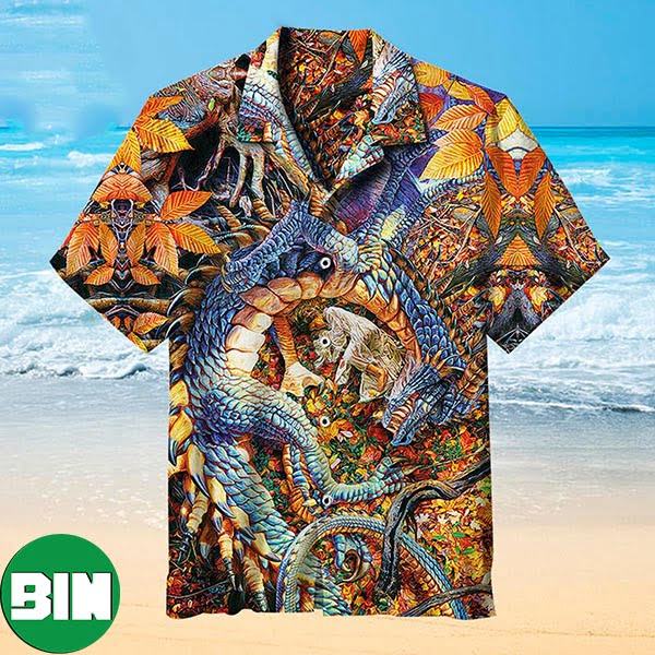 Abby’s Dragon Aloha Hawaiian Shirt
