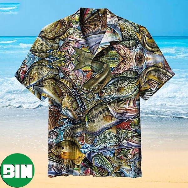 Action Fish Hawaiian Shirt