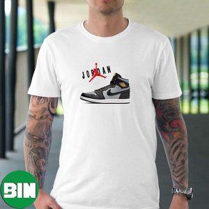 Air Jordan 1 High 85 Wolf Grey Fashion T-Shirt