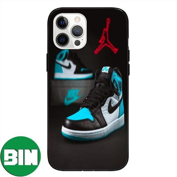 Air Jordan 1 High Retro OG Powder Blue Phone Case