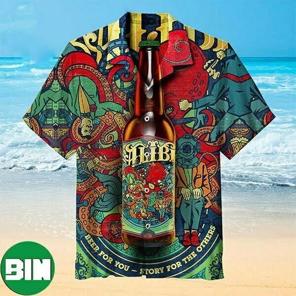 Alibi Beer For You Aloha Hawaiian Shirt