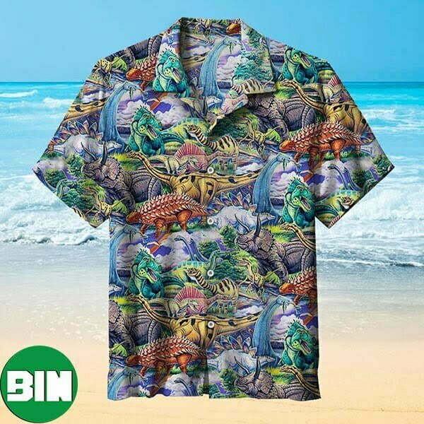 Amazing Dinosauria Summer Hawaiian Shirt
