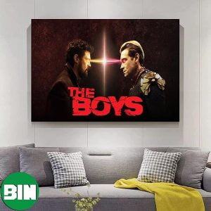 Billy Butcher vs Homelander The Boys Season 4 Will Be More Decorations Poster-Canvas