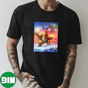Bowser The Super Mario Bros Movie Villain Is Coming Unique T-Shirt
