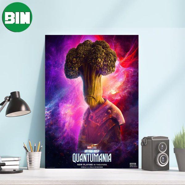 Broccoli Guy Welcome To The Quantum Realm Brand-new Character Ant Man And The Wasp Marvel Studios Poster-Canvas