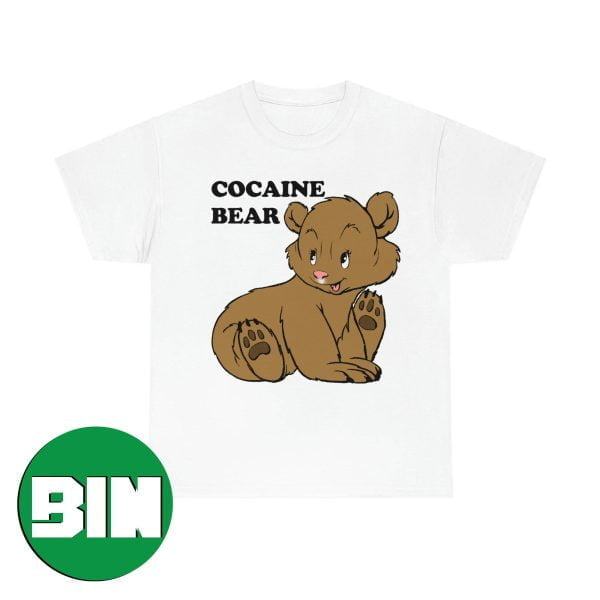 Cocaine Bear Funny T-Shirt