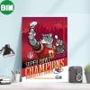 Kansas City Chiefs Hoist It High Congrats Champions Of Super Bowl LVII 2023 Fans Poster Canvas
