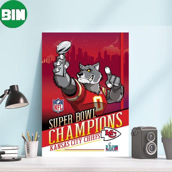 Congrats To The Kansas City Chiefs Super Bowl LVII 2023 Champs Fan Gifts Poster Canvas