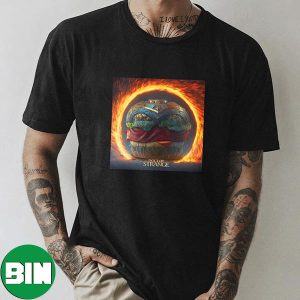 Doctor Strange Burvergers AI Burger Picture Marvel Studios Fan Gifts T-Shirt