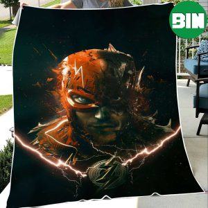 Flash x Dark Flash Variant The Flash Movie DC Comics New Movie Blanket