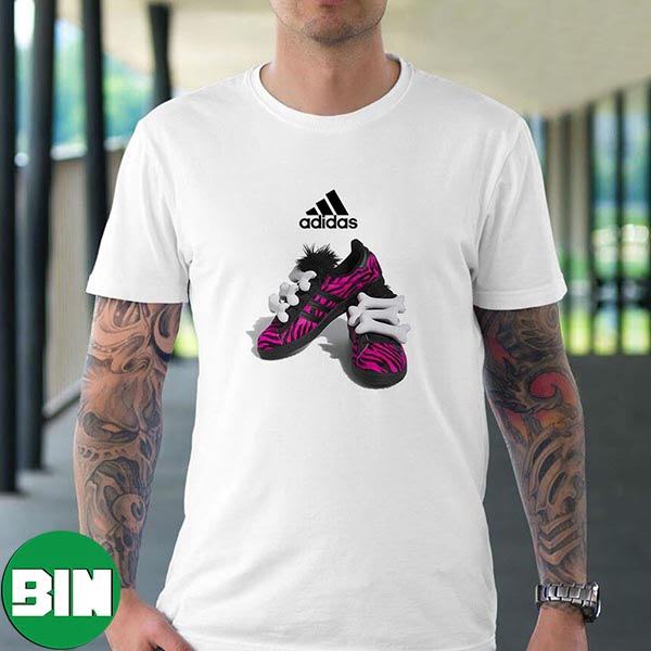 Jeremy Scott Bones Adidas Campus 80 Style T-Shirt