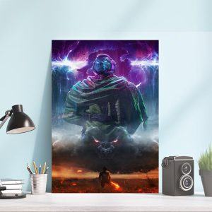 Kang The Conqueror Ant Man And The Wasp Quantumania – Kang vs Loki Marvel Studios Poster-Canvas Decorations Poster-Canvas