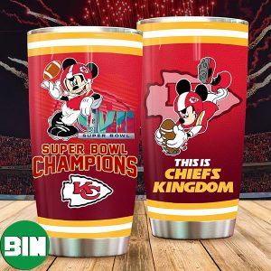 Kansas City Chiefs Kingdom Super Bowl LVII Champions Football Fan Gifts Tumbler