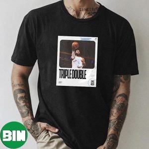LeBron James Los Angeles Lakers First Of The Season For The King Triple Double Unique T-Shirt