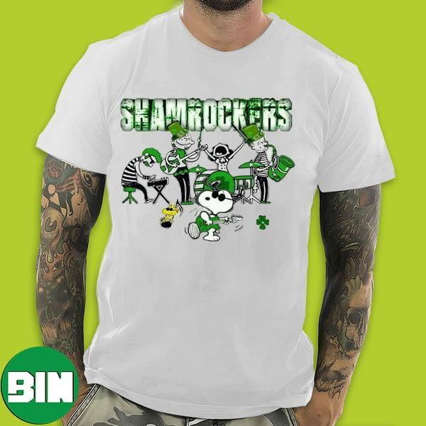 Lucky Shamrock Snoopy St Patrick's Day T-Shirt